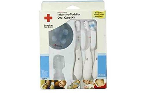 The First Years American Red Cross Infant to Toddler Oral Care Kit -- 2 PACK