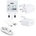 Produktbild Original Samsung® von Glitzy Gizmos® Schnell Adaptive Netzteil Ladegerät & original Samsung USB Typ C Charge & Sync Kabel für Samsung® Galaxy S8/S8 Plus +/S8 Active/Note 7/A3 2017/A5 2017/A7 2017