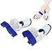 Produktbild ZYJFP Zehe-Korrektur-Massager, Silikon-Zehe Valgus-Daumen-Korrektur-Gurt, Fuß-Knochen-Massager, Blau
