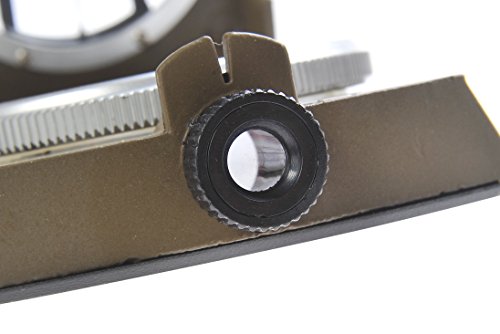 Huntington MG1 Militär Marschkompass / Peilkompass Premium Qualität – Professionell Flüssigkeitsgedämpft, Metallgehäuse mit Linsensystem, verschiedene Farben (Mattschwarz oder Militärgrün) - 7