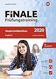 FiNALE Prüfungstraining Hauptschulabschluss Nordrhein-Westfalen: Englisch 2020 Arbeitsbuch mit Lösungsheft und Audio-CD by 