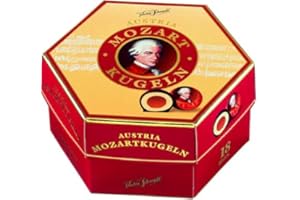 JOSEF MANNER Mozart Kugeln Chocolates en una caja (297g)