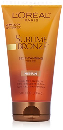 L'Oreal Dermo-Expertise Sublime Bronze Self-tanning Gelee - Medium Natural Tan 150 ml