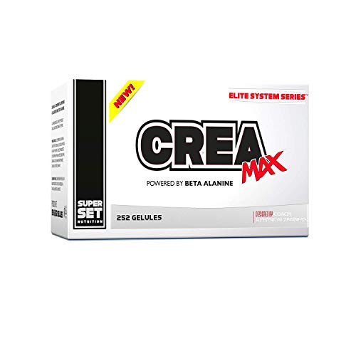 Superset Nutrition Créatine capsule - Créa Max - 252 caps - Super créatine en capsule - Efficacité supérieurs