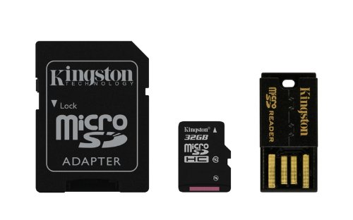 Kingston Mobility Kit micro-SDHC/SDXC 32GB Klasse 10, Karte plus SD und USB-Adapter - 6