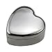 Produktbild Fengfa, Silber überzogener Schmucksache-Kasten, Zinklegierungs-Schmucksache-heart-shaped Kasten bestes Geschenk, RKS-JB015a