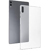 Coverzone Samsung Galaxy Tab A11 Plus İle Uyumlu Kılıf Kamera Lens Korumalı Şeffaf Silikon Tablet Kılıfı Sova