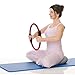 Produktbild QIANGYUE Frauen Pilates Widerstand Ring Yoga Ring Doppelgriff Fitness Widerstand Ring Kreis für Pilates Yoga Fitness Übung