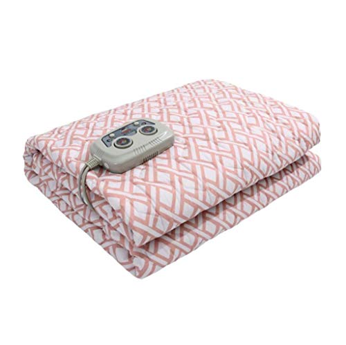 Preisvergleich Produktbild LNTS Wärmeunterbett Heizdecken, Dual-Control-Sicherheit elektrische Heizdecke, schnelle Aufheizzeit beheizten Wurf, Dicke Baumwolle Bett Wärmeleitpad,A3_100x180cm