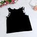 Internet Newborn Baby Infant Boys Girls Outfit Vest Tops+Shorts Clothes for 1-3 Years Old (12-18Months, Black)