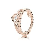 Pandora Damen-Motivring Silber_vergoldet mit '- Ringgröße 56 (17.8) 180880CZ-56