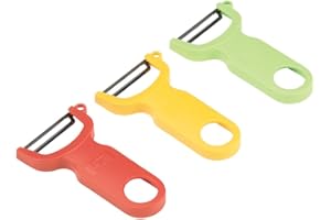 KUHN RIKON Original Swiss Peeler, Set of 3, Red/Green/Yellow