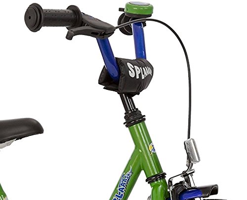 Kinderfahrrad 14″ Zoll (=35,6cm) SPLAASH grün blau Stützräder + Seitenständer - 4
