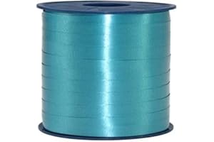 PRÄSENT C.E. PATTBERG Cinta regalo color verdemar, 250 m de cinta embalar para rizar, 10 mm ancho para manualidades, decoración y envolver regalos para cualquier ocasión