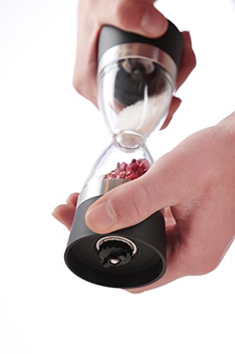 Pfefferprofi 2-in-1 Salz- und Pfeffermühle mit einstellbarem Keramikmahlwerk, Modell LOTTA - 4