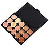 SONGQEE(TM) 15 COLOURS 3D RADIANCE CONCEALER PALETTE (15 Color Concealer #1)