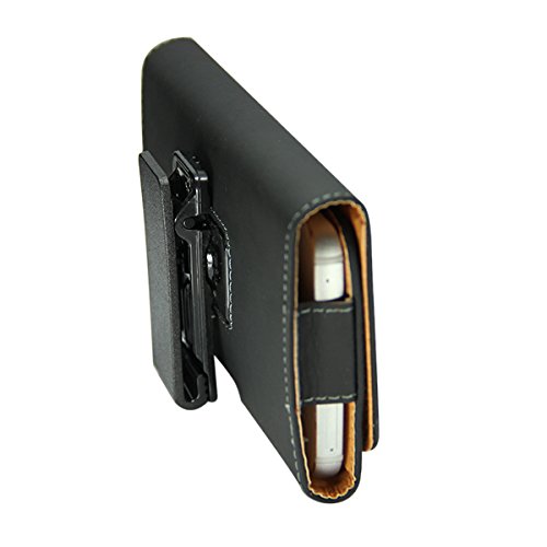HubLines GÃ¼rtel-Handy-Holster-Tasche mit Clip SchutzhÃ¼lle in schwarz PU Leder fÃ¼r 5.5 - 4.7 Zoll mit 360-Grad-Dreh-GÃ¼rtelclip â€“ InnenmaÃŸe 15.5 cm Ã— 8 cm GrÃ¶ÃŸe XL - fÃ¼r iPhone 6 s, 7 plus, Samsung, HTC, LG, Huawei, Xiaomi, Sony, Smartphone - Holster GÃ¼rtel Clip Seitentasche Magnet Trageclip Handytasche Etui Case GÃ¼rtelholster