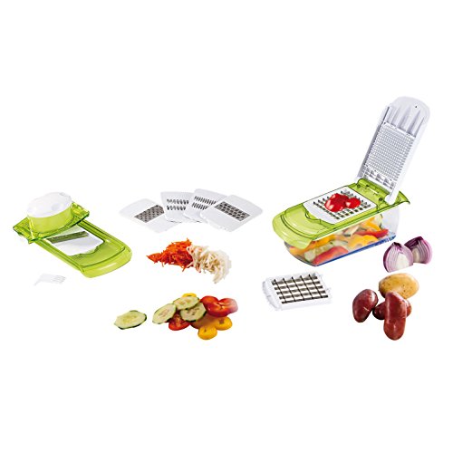 Kitchen Artist MEN216 Gemüsehobel und Gemüseschneider, 2-in-1-Gerät