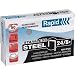 Produktbild 5 x Rapid Heftklammern 24/8+ Edelstahl Super Strong VE=1000 Stück