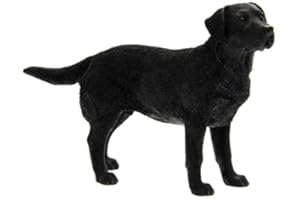 TAMERSGIFTS Black Labrador Dog Ornament Figure Statue Gift