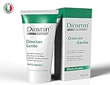 Diosmin Expert - Omniven - Refreshing Gel Cream for Heavy Legs that stimulates circulation with Diosmin, Escin, Ruscus, Red Vine and Horse Chestnut - COLD EFFECT