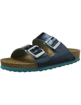BIRKENSTOCK Damen Arizona Leder Softfootbed Pantoletten