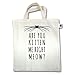 Produktbild Statement Shirts - Are your kitten me right meow Katze - Unisize - Natural - XT500 - Jutebeutel kurzer Henkel