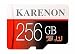 Produktbild Karenon Micro SD Karte 256GB, microSDXC 256GB Class 10 Speicherkarte + Adapter(DE49-KR256)