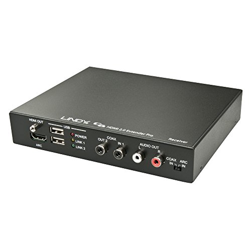 Preisvergleich Produktbild LINDY 100m C6 HDBaseT 2.0 KVM Extender Pro - Receiver
