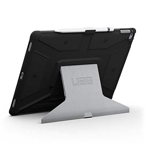 Urban Armor Gear Schutzhülle für Apple 12,9″ iPad Pro (Nicht für 2. Generation aus 2017) – schwarz [Stoßfest | Standfunktion Apple Pencil-Halterung] – UAG-IPDPRO-BLK-VP - 6