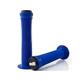 ODI Long Neck ST Single-Ply Stunt Scooter MTB Handlebar Grips Blue