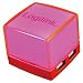 Produktbild LogiLink UA0118 CUBE USB 2.0 HUB 4-port, beleuchted, pink