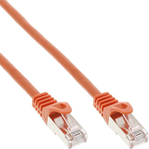 Intos 72500O Patchkabel Kat5e S-FTP orange 10.0 m