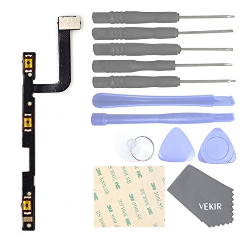 VEKIR Power on/Off Flex Cable +Volume Button Replacement Compatible with Lenovo ZUK Z2 Z2 Plus