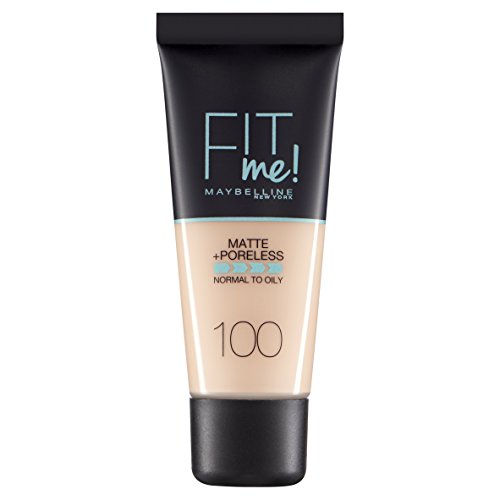 Maybelline Fit Me Matte & Poreless Foundation 100 Warm Ivory 30ml