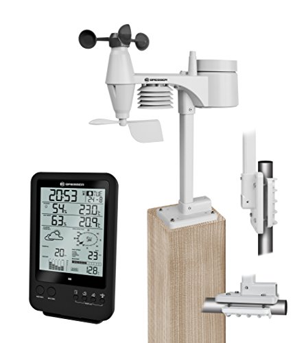 Bresser Wetterstation Wetter Center 5 – in – 1, schwarz - 5