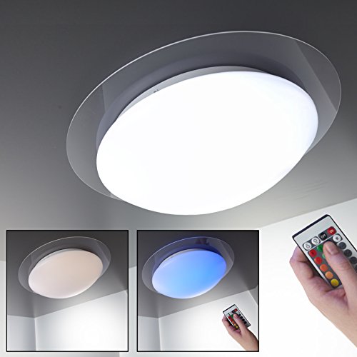 LED Deckenleuchte LED Lampe dimmbar Farbwechsel 16 Farben wählbar
