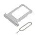 Produktbild MMOBIEL SIM Karte Schlitten Tray Halterung Ersatz kompatibel mit iPad Mini 4 / iPad Pro 9.7 inch 2016 (Weiß) inkl SIM Pin