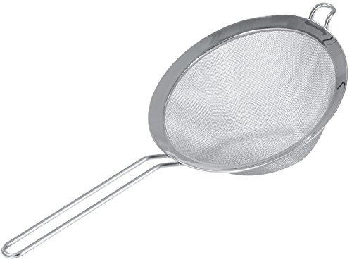 Fackelmann Sieb 18/10 rostfrei Flachrand 15cm