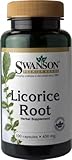 Swanson Premium Licorice Root - 450mg, 100 Capsules