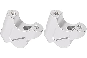 FAST PRO rehausseurs de Guidon pour Moto Support à Pince Guidon Riser pour R1200gs LC R 1200 GS ADV R1200 GS R 1200 GS Argent