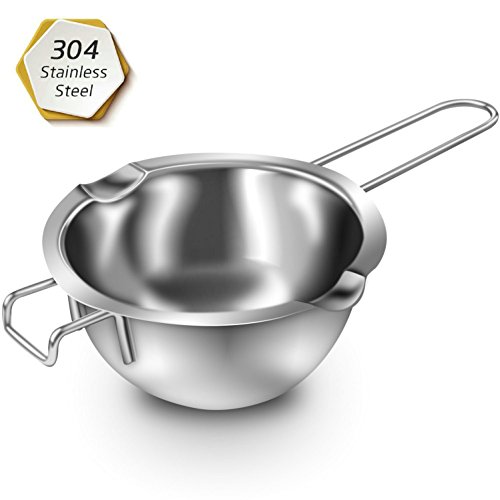 Preisvergleich Produktbild GuDoQi 304 Edelstahl Schokoladentopf Doppelkessel Universalschmelztopf für Butter Schokoladenkäse Karamell