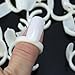 50 pcs Blank Nail Polish UV Gel Display Rings Pops Nail Art Ring Style Nail Tips