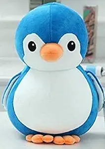 Blue Penguin Soft Toys for Kids Girls Teddy Bear Attractive Super Quality Birthday Surprise Gift Home Room Decoration car showpieces 30 cm