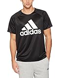 Doble Punto adidas D2M Logo Camiseta, Hombre, Negro, M