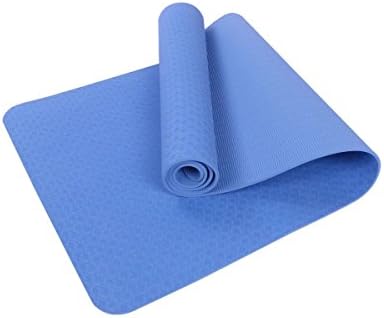 Puluo Pilates Mat High Density Padding to Avoid Sore Knees Advanced Exercise Mat Yoga Mat 6mm Thick Cunshion and Grip Non Slip Mat Perfect for Pilates, Floor Exercises, Sit-Ups, Stretching, Gym 183cm*61cm (72"*24") Violet