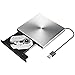 Produktbild TOPELEK Externes DVD Laufwerk, USB 3.0 Portable DVD-RW DVD/CD Brenner, Tragbar  CD DVD Externes Laufwerk, Plug&Play, Niedriger Lärm 9.5mm slim Neuer Chip, Superdrive für alle Laptops/Desktop, Lenovo, Acer, Asus, PC unter Windows und Mac OS für Apple Macbook, Macbook Pro, MacbookAir, iMac.