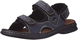 Futter: Textil Josef Seibel Schuhfabrik GmbH Herren Franklyn Sandalen, Blau (Ocean/schwarz 582), 44 EU