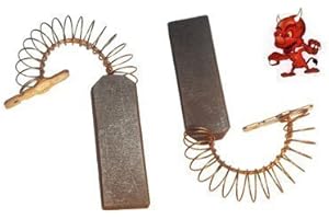 MASCHINEN-TEUFEL Kohlebürsten Motorkohlen passend für Bosch WFL 2462, WFL 2463, WFL 2470, WFL 2480, WFL2462, WFL2463, WFL2470, WFL2480