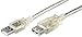 Produktbild USB-Verlängerung A-Stecker > A-Kupplung, USB 2.0, transparent, 5m